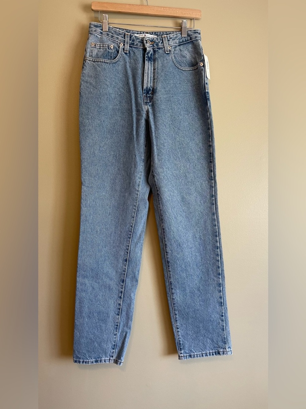 NWT Y2K Deadstock Tommy Hilfiger Perfect T High Rise Mom Straight Leg Jeans - Picture 2 of 13